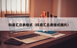 科目汇总表格式（科目汇总表格式图片）