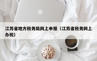 江苏省地方税务局网上申报（江苏省税务网上办税）