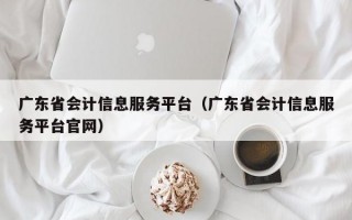 广东省会计信息服务平台（广东省会计信息服务平台官网）