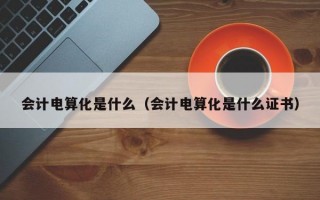 会计电算化是什么（会计电算化是什么证书）