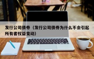 发行公司债券（发行公司债券为什么不会引起所有者权益变动）