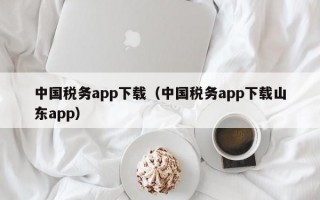 中国税务app下载（中国税务app下载山东app）