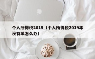 个人所得税2019（个人所得税2019年没有填怎么办）