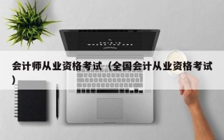 会计师从业资格考试（全国会计从业资格考试）