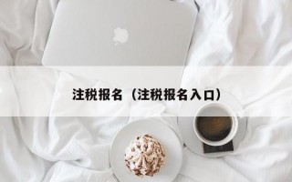 注税报名（注税报名入口）