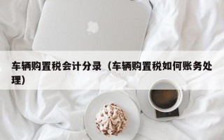 车辆购置税会计分录（车辆购置税如何账务处理）