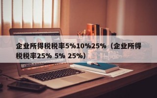 企业所得税税率5%10%25%（企业所得税税率25% 5% 25%）