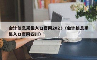 会计信息采集入口官网2023（会计信息采集入口官网四川）