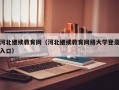 河北继续教育网（河北继续教育网络大学登录入口）