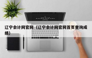 辽宁会计网官网（辽宁会计网官网首页查询成绩）