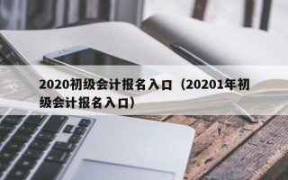 2020初级会计报名入口（20201年初级会计报名入口）